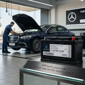 بطارية مرسيدس (Mercedes-Benz) أصلية مع الكفالة 12 شهر